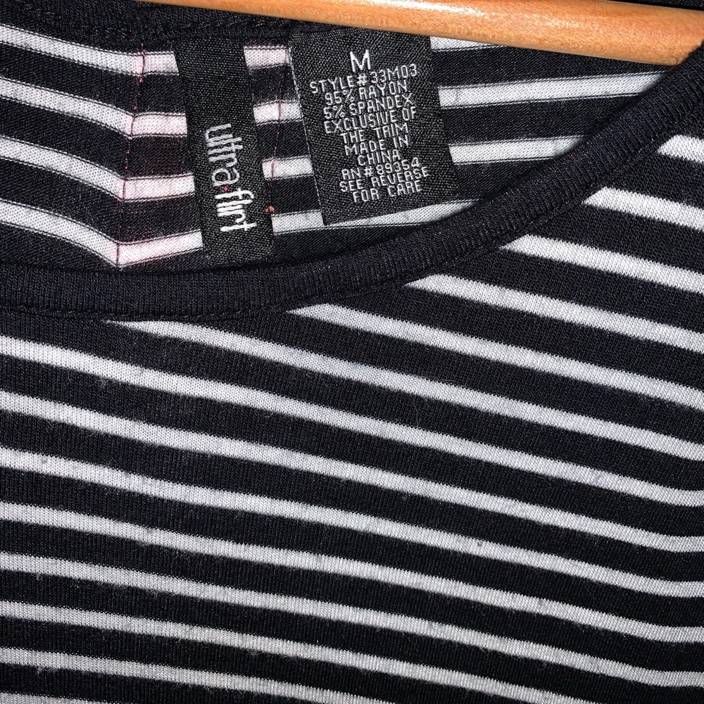 Long sleeve, casual striped shirt